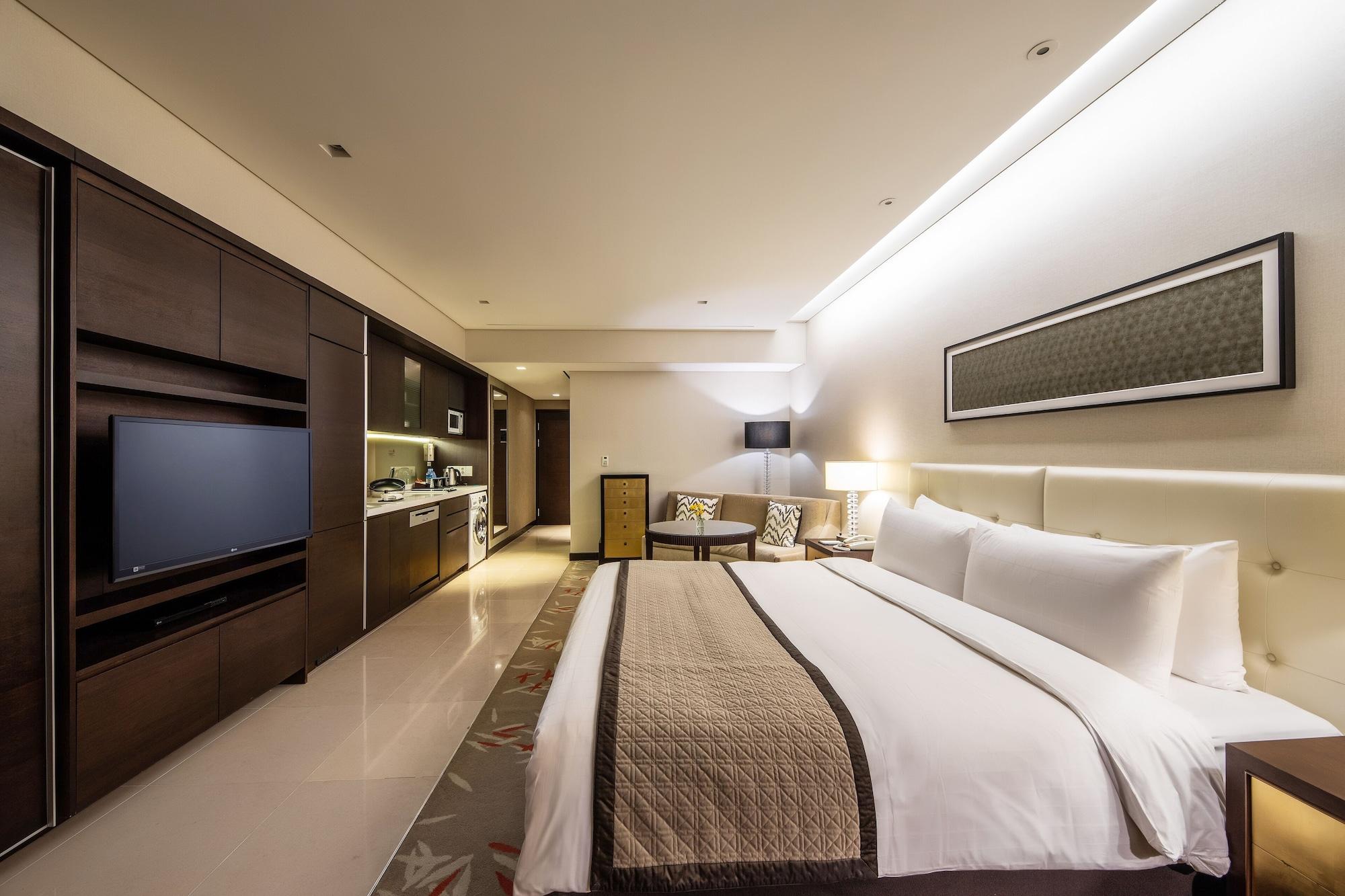 Aparthotel Oakwood Premier Coex Center à Séoul Extérieur photo