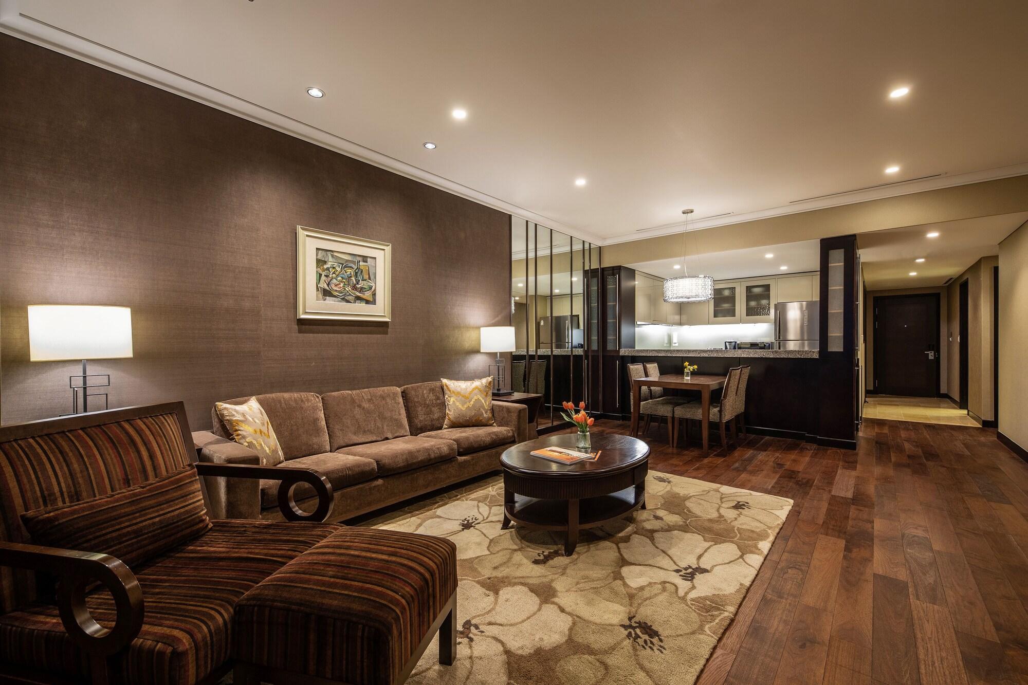 Aparthotel Oakwood Premier Coex Center à Séoul Extérieur photo