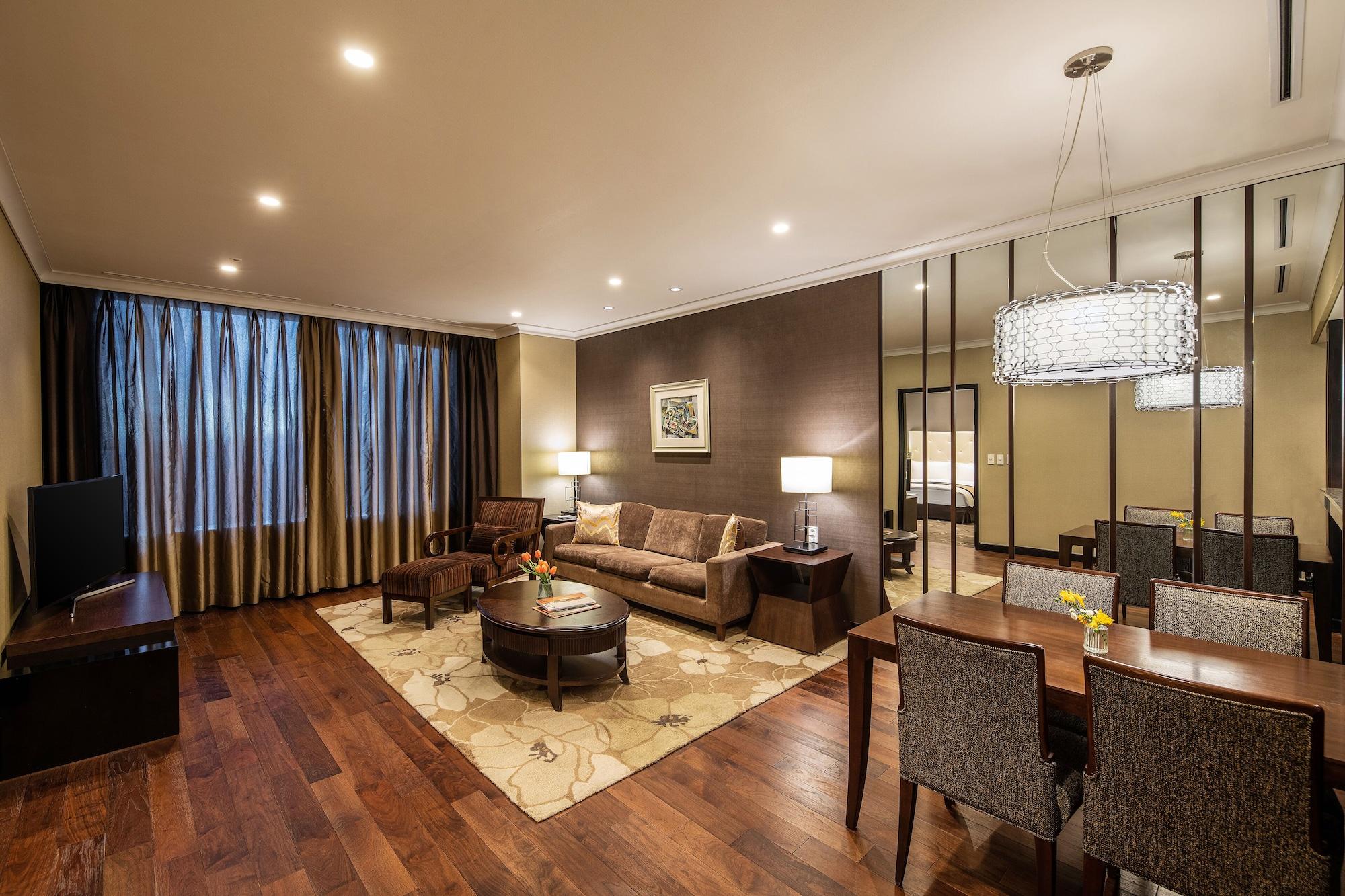 Aparthotel Oakwood Premier Coex Center à Séoul Extérieur photo